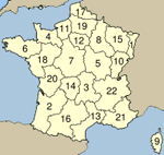 Frankrikes regioner