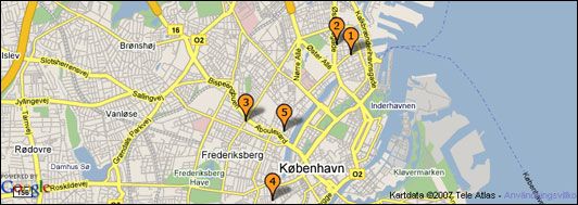 Fem smultronställen i Köpenhamn.