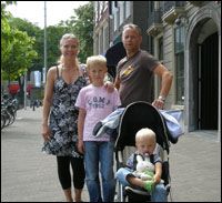 Testfamilj i Nederländerna