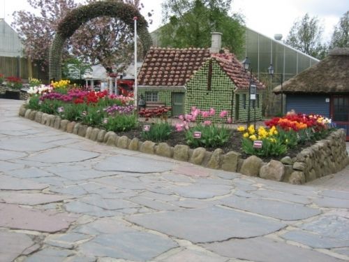 Blomsterparken på Jesperhus Resort